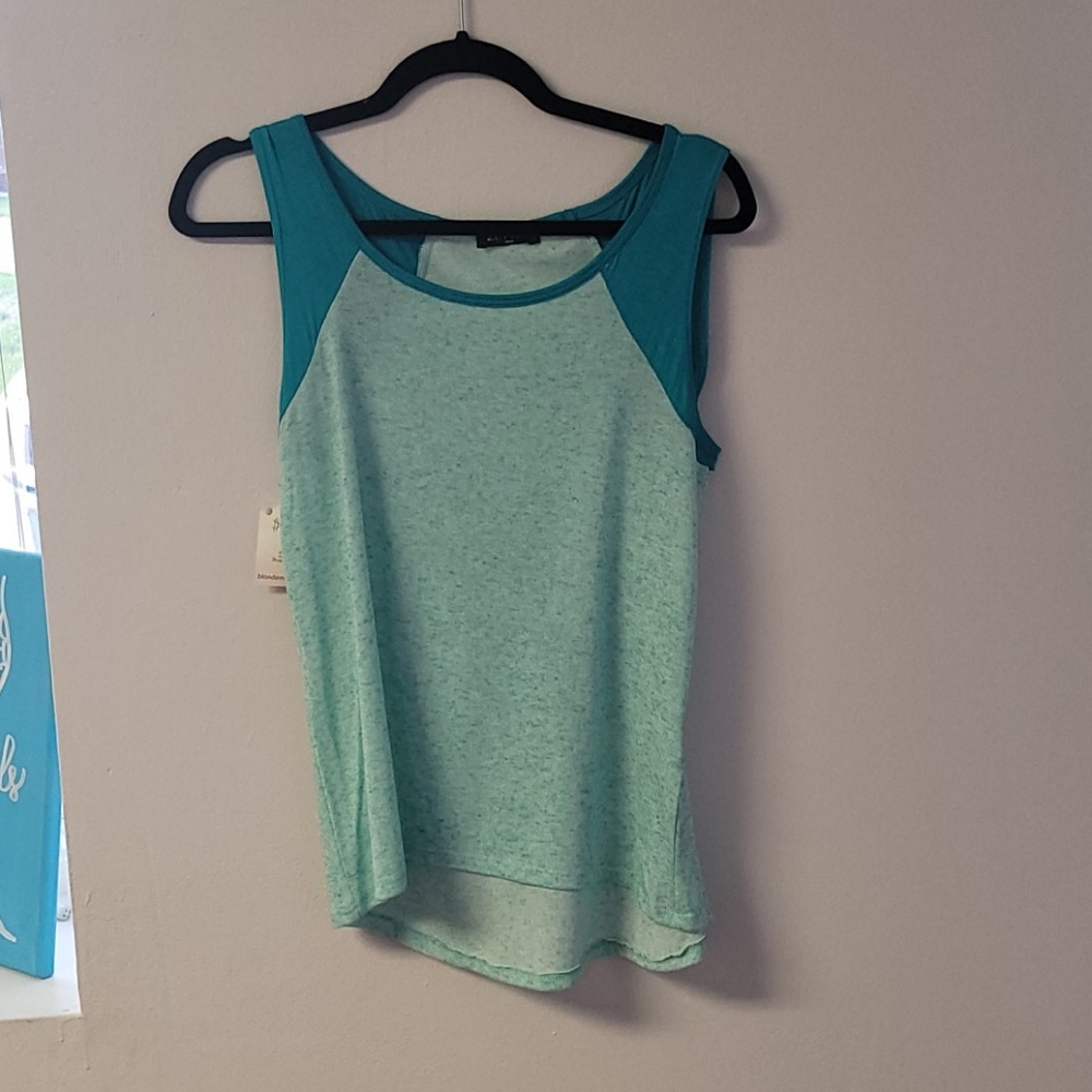 Blue tank top